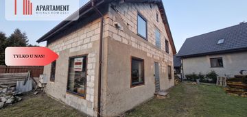 Rypin. dom - stan surowy zamknięty, ogrodzony.