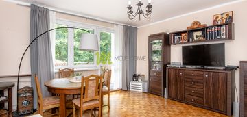 4 pokoje, zielony balkon, 1 piętro