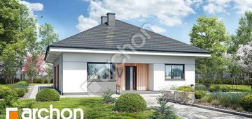 Nowoczesny parterowy dom.