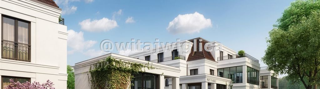 Przy parku, villa miejska, apt 2-pok z ogrodem