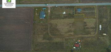 Działka z domkiem, z potencjałem rozbudowy