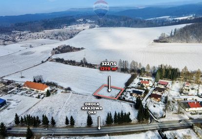 Działka budowlana z mediami, blisko dk8
