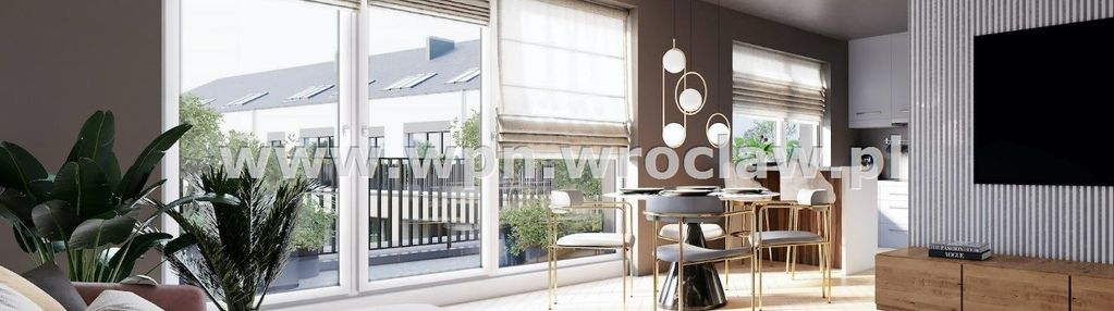 Ostatni wolny szereg, piękny duży salon pd wrocław