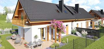 Nowy dom z dużą działką 2.95 a | mników