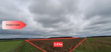 Działka rolna na wsi, pławno