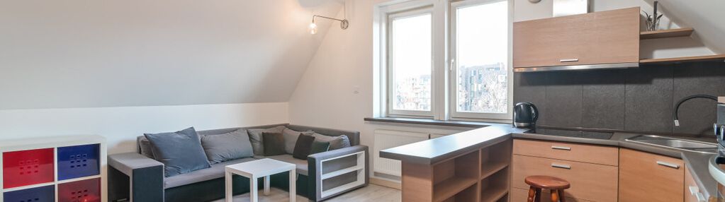 Przestronne dwupokojowe mieszkanie na przymorzu