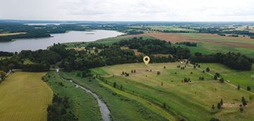 Działki na mazurach w pozezdrzu.