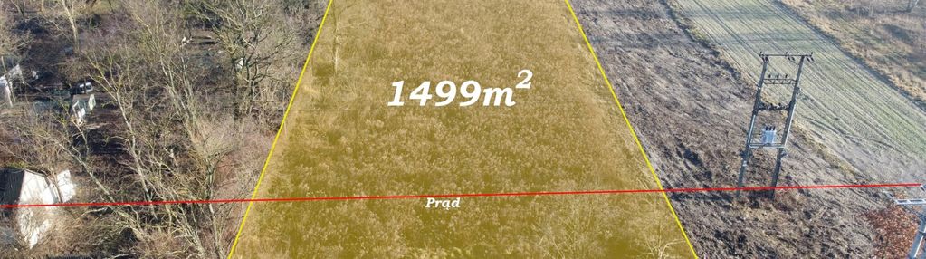 Działka w cichej i spokojnej okolicy,media