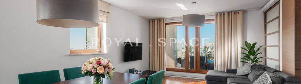 Przestronny apartament z balkonem w eko parku