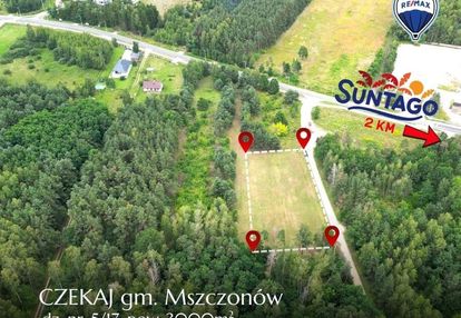 Działka budowlana 3000m2,  czekaj gm. mszczonów
