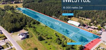 Działka inwestycyjna - okazja! 16 tyś netto/ar