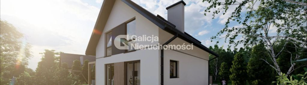 Wykończony dom z garażem, pompa ciepła