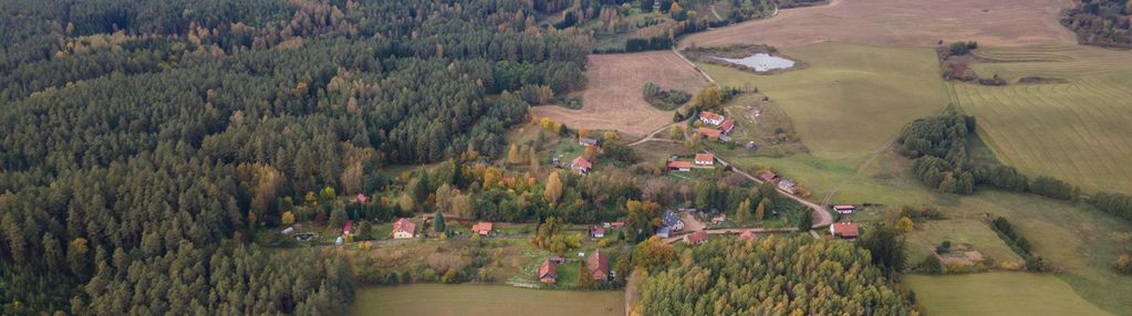 Działki w okolicy lasów i jezior w groszkowie.