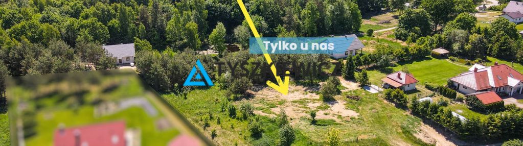 Malownicza działka 4397m2  graniczna wieś