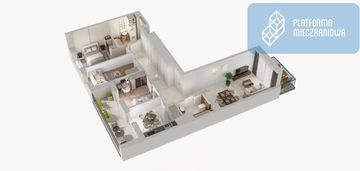 4 pok + 2 balkony | 20min centrum | garaż 10tys!