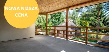 Dom z potencjałem do aranżacji przy lesie sosnowym