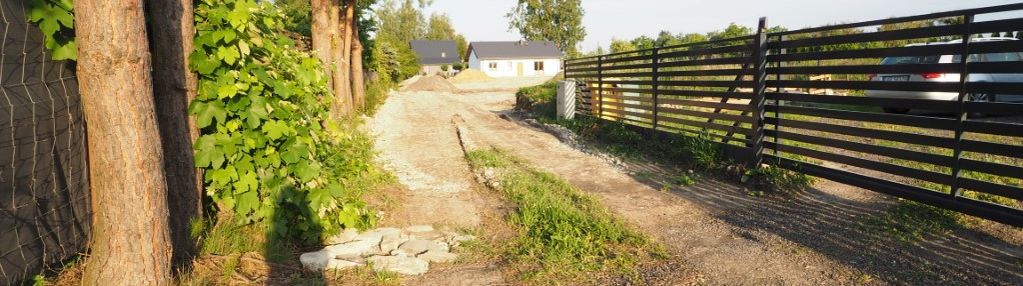 Działka 1067 m2 36x30 okszów