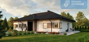 Nowy, parterowy dom, działka 3000 m²