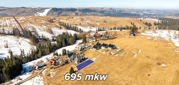 Działka budowlana zakopane widok, spokojna okolica