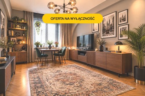 Przestronne mieszkanie w centrum krakowa.