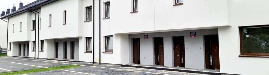 55 m2, parter 3 pokoje, ogród. parking x 2