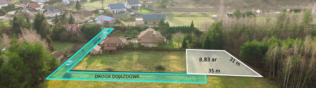 Ogrodzenie i wz | 8,83 a | wola chorzelowska