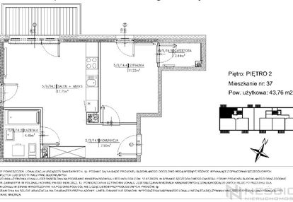 Nowe 2 pokoje 43 m² | inwestycja nowy świat