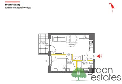 ✅gotowe-2 pok-promocja-0% prowizji-balkon-zach