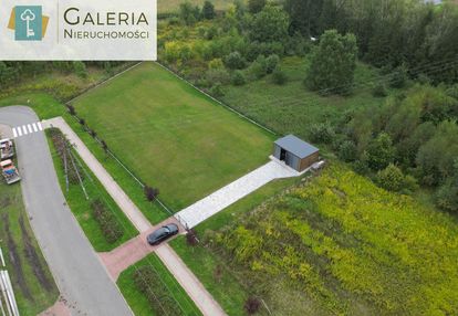 Działka 1986 m2 | ogrodzenie | nowy garaż