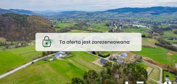 Widokowa działka z własnym lasem