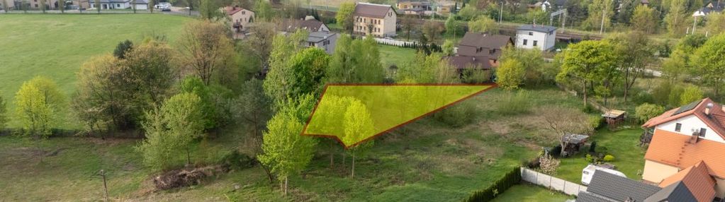 Działka budowlana pod lasem koszęcin 984m2