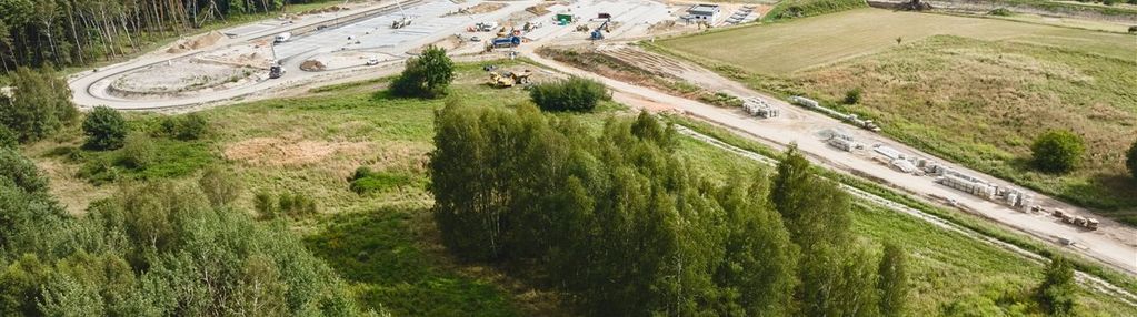 Działka budowlana 75a | rudno w okolicy autostrady