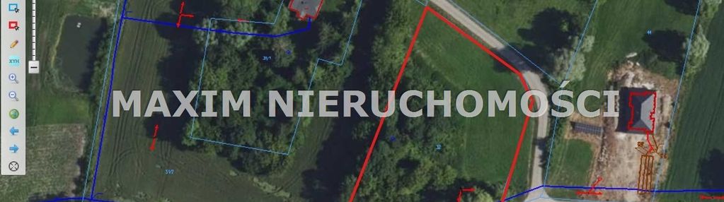 Duża działka w zielonej okolicy. cisza i spokój