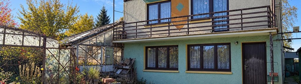 Bażanowice | dom, szklarnie, działka 1749 m²