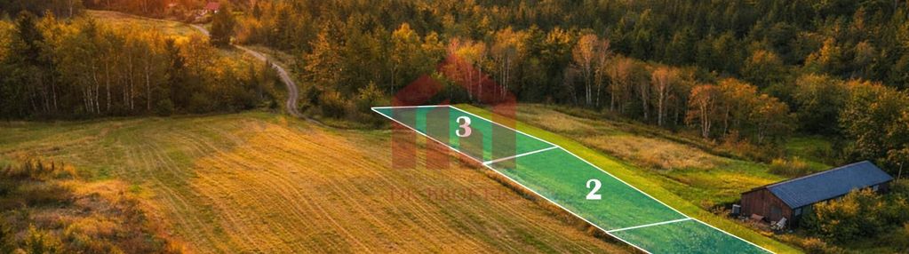 Przy lesie i widokowe działki z wz, uzbrojone