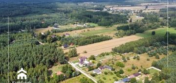 Duża działka budowlana przy lesie inwestycyjna