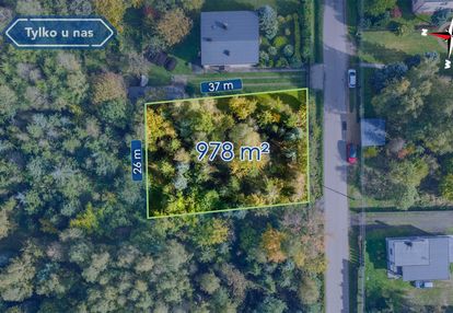 Działka przy lesie pod dom.