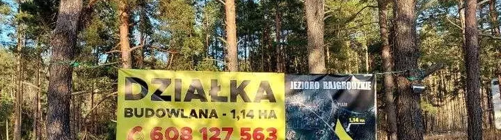 Działka 1 ha Czarna Wieś Jezioro Rajgrodzkie