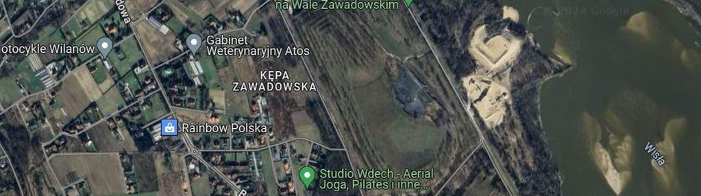 Cicha, kształtna działka , wilanów- zawady