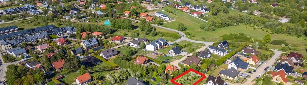 Działka w widokiem, juszkowo k. gdańska 921 m²