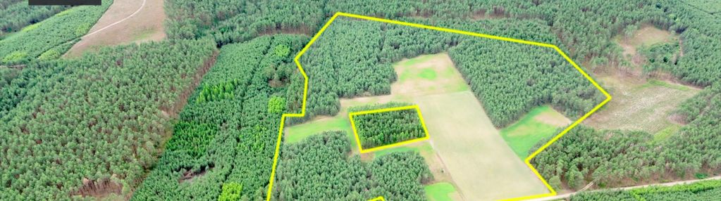 Działka 11,09 ha z mediami | blisko jeziora | pomo