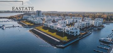 Luksusowy apartament z ogrodem nad wodą sol marina