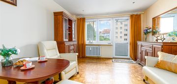 Dwa pokoje z loggią - 1 piętro / małeckiego