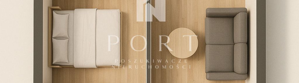 Dwupokojowe mieszkanie z ogródkiem