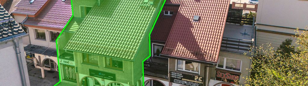Dom 410 m² z lokalem usługowym | 150 m od rynku |