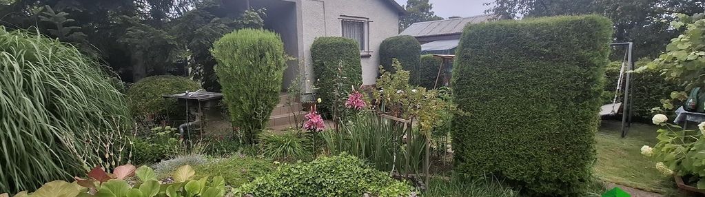 Działka rekreacyjna | nasadzenia | dom murowany