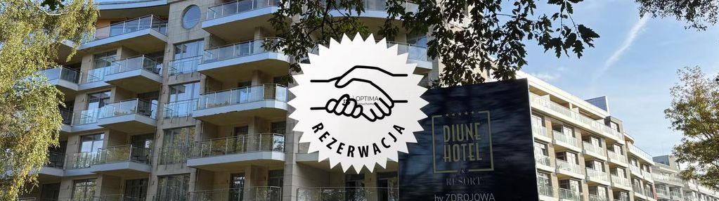 Okazja! apartament z tarasem w hotelu diune*****