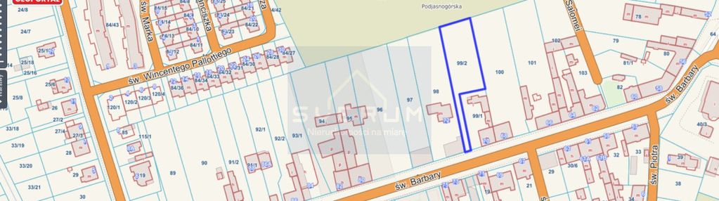 Pod jasną górą | działka 1796 m²
