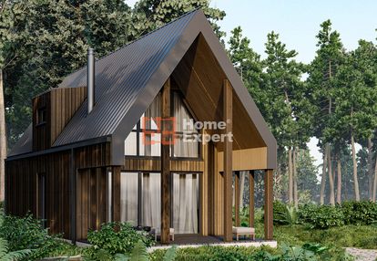 Domy drewniane w słupicach gm. łagiewniki