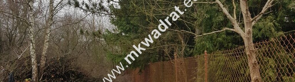 Działka przy zalewie komorowskim